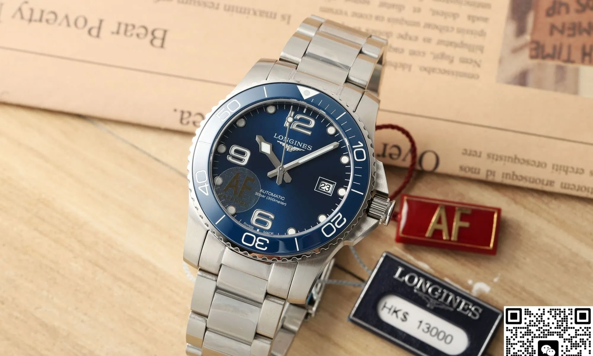 AF Factory Longines Concas L3.780.4.96.6 1:1 Best Edition Replica Watch